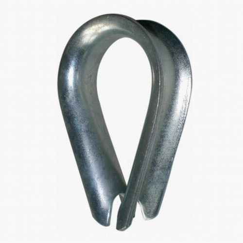 Wire Rope Thimble 5/8" Diameter, Heavy Duty - No. 001300-01320