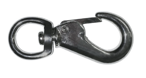 Baron 3/4 in. D X 3-3/8 in. L Nickel-Plated Steel Bolt Snap 70 lb - No. 251S-1 Baron 3/4 in. D X 3-3/8 in. L Nickel-Plated Steel Bolt Snap 70 lb - No. 251S-1