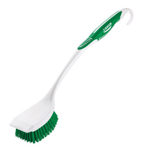 3-1/4 in. W Medium Bristle 13-1/2 in. Plastic/Rubber Handle Brush - No. 10 3-1/4 in. W Medium Bristle 13-1/2 in. Plastic/Rubber Handle Brush - No. 10