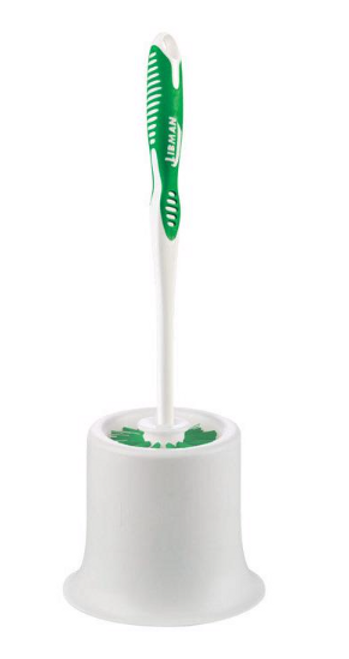 5.5 in. W Hard Bristle 14 in. Plastic/Rubber Handle Brush and Caddy - No. 34 5.5 in. W Hard Bristle 14 in. Plastic/Rubber Handle Brush and Caddy - No. 34