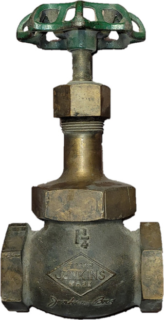 3/4" Bronze Globe Valve, Heavy Duty Service - No. IB413T 3/4