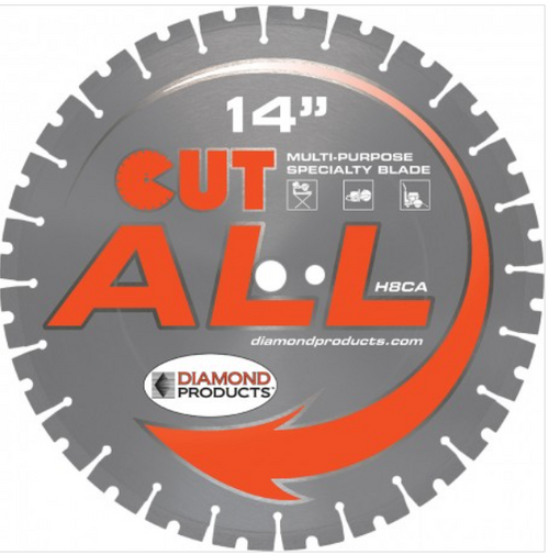 14" Cut-ALL Multi-Purpose High Speed Specialty Diamond Blade - No. 15373