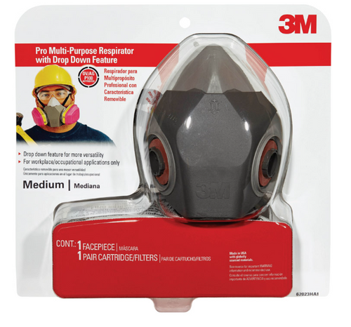 P95 Multi-Purpose Respirator Black Medium- No. 62023HA1-A P95 Multi-Purpose Respirator Black Medium- No. 62023HA1-A