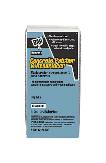 Mix Concrete Resurfacer 5 lb Gray - No. 10951 Mix Concrete Resurfacer 5 lb Gray - No. 10951