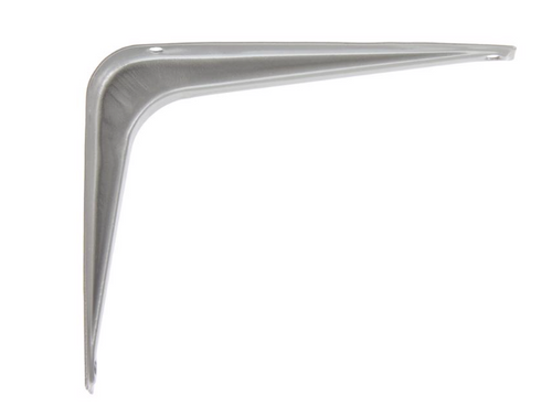 Hampton Gray Steel Shelf Bracket 18 Ga. 6in 100lb - No. 01-7520-307 Hampton Gray Steel Shelf Bracket 18 Ga. 6in 100lb - No. 01-7520-307