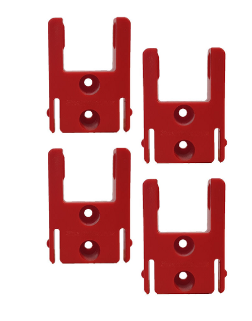 Stealthmounts Tool Mount Milwaukee M18 Red 4pk - No. TM-MW18-RED-4 Stealthmounts Tool Mount Milwaukee M18 Red 4pk - No. TM-MW18-RED-4