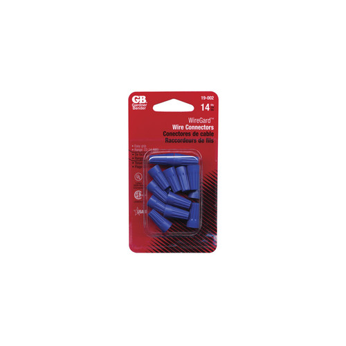 Wiregard Twist-On Wire Connector, Small Blue, #GB-2, 14/PK- No. 19-002