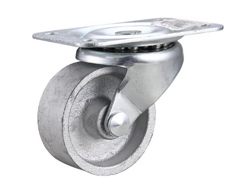 2-1/2 in. D Swivel Cast Iron Caster 175 lb 1 pk - No. 9176 2-1/2 in. D Swivel Cast Iron Caster 175 lb 1 pk - No. 9176