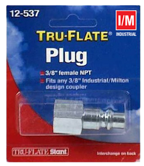 Steel Air Plug 3/8 in. Female - No. TRFL12537