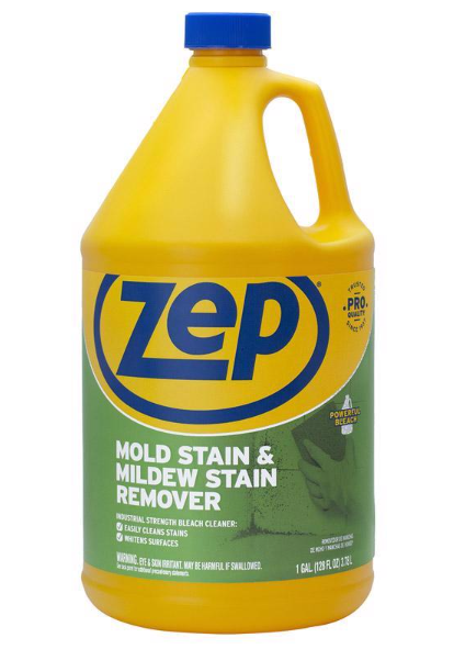 Mold and Mildew Stain Remover, 1 Gallon - No. ZUMILDEW128