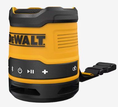 DeWalt DCR008 Rechargeable Mini Bluetooth Speaker - Thumbnail 3