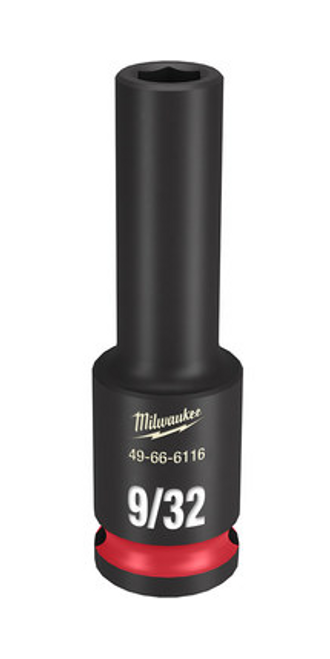 SHOCKWAVE Impact Duty™ 3/8" Drive 9/32" Deep 6 Point Socket - No. 49-66-6116
