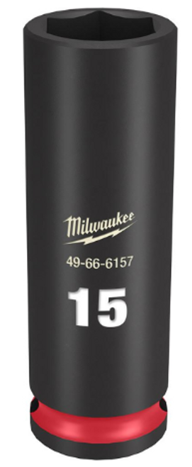 SHOCKWAVE Impact Duty™ 3/8"Drive 15MM Deep 6 Point Socket - No. 49-66-6157