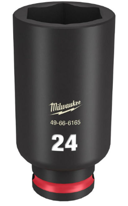 SHOCKWAVE Impact Duty™ 3/8"Drive 24MM Deep 6 Point Socket - No. 49-66-6165