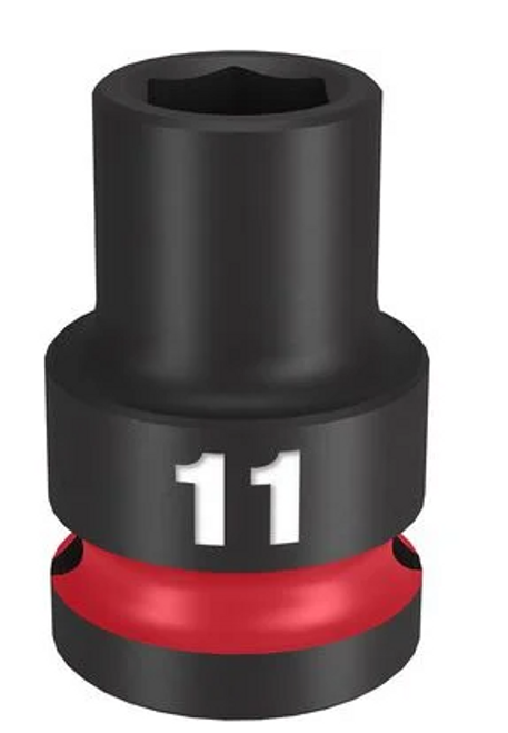 SHOCKWAVE Impact Duty™ 1/2"Drive 11MM Standard 6 Point Socket - No. 49-66-6243