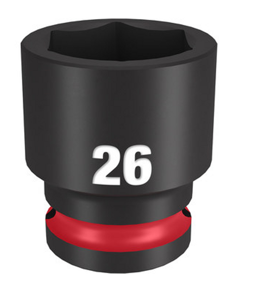 SHOCKWAVE Impact Duty™ 1/2"Drive 26MM Standard 6 Point Socket - No. 49-66-6258