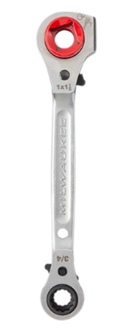 Lineman’s 5in1 Ratcheting Wrench - No. 48-22-9216 Lineman’s 5in1 Ratcheting Wrench - No. 48-22-9216