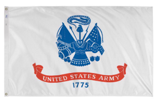 Military Army Flag 3 ft. W X 5 ft. L - No. BTUSAM3 Military Army Flag 3 ft. W X 5 ft. L - No. BTUSAM3