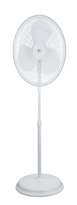48.5 in. H X 16 in. D 3 speed Oscillating Pedestal Fan - No. 1PAFP16