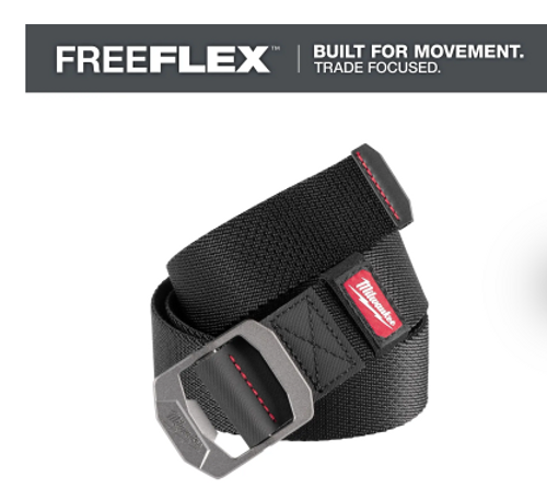 FREEFLEX™ Nylon Webbing 1.5" Belt BLACK L - No. M760BL