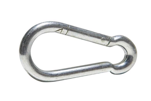 Zinc-Plated Steel Spring Snap 230 lb 3.5 in. L - No. 245373