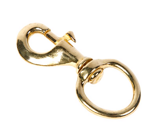 Polished Bronze Bolt Snap 90 lb 3.63 in. L - No. 2211593