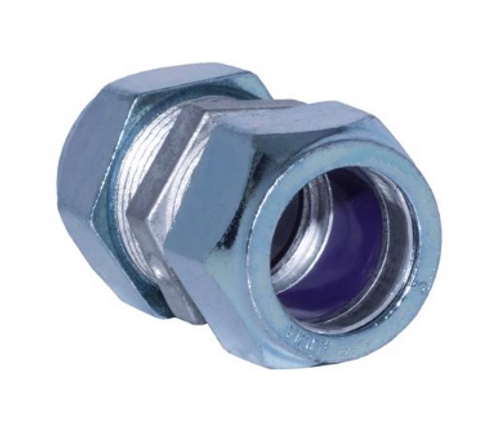 ProConnex 1/2 in. D Die-Cast Zinc Rain-Tight Compression Coupling For EMT 1 pk - No. 49860