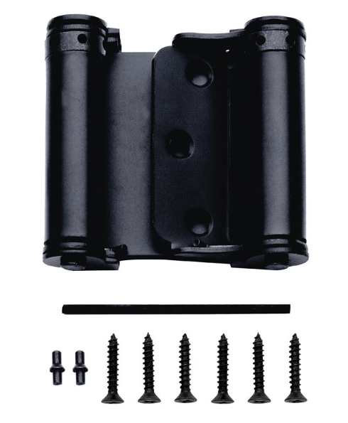 3 in. L Oil Rubbed Bronze Double-Acting Spring Hinge 1 pk - No. N100-052