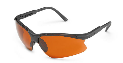  Scorpion Safety Glasses, Black Frame, Blue Light Filter Lens - No. 16GB69