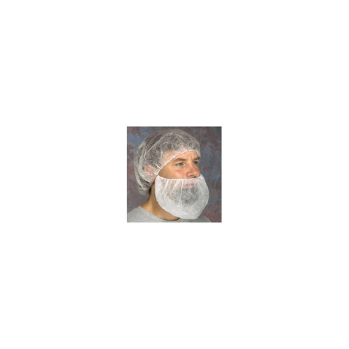 18" Beard Cover, SBP Polypropylene, White, 1,000/CS - No. UB-1000 18" Beard Cover, SBP Polypropylene, White, 1,000/CS - No. UB-1000