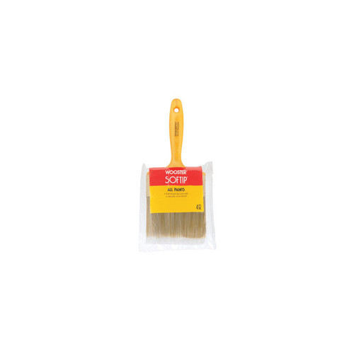 Paint Brush, 4”, Flat, Softip - No. Q3108-4 Paint Brush, 4”, Flat, Softip - No. Q3108-4