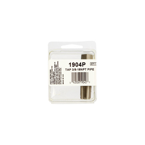 Pipe Tap, 3/8-18 NPT - No. 1904