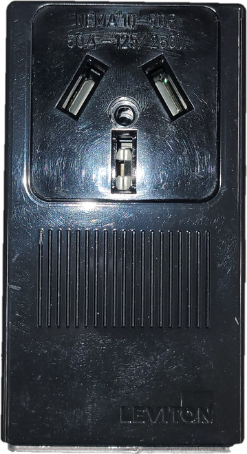 Surface Mount Receptacle, 50 Amp, NEMA 10-30R - No. 05050-000 Surface Mount Receptacle, 50 Amp, NEMA 10-30R - No. 05050-000