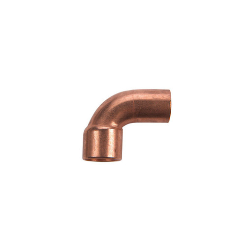 1/2" Street Elbow, Sweat, 90 Degree, Copper - No. 31400 1/2" Street Elbow, Sweat, 90 Degree, Copper - No. 31400