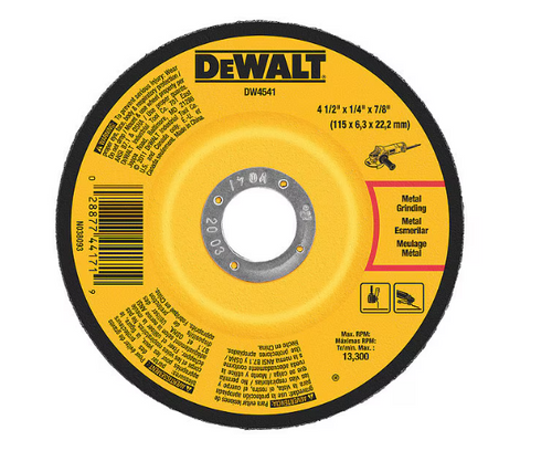 4-1/2" X 1/4" X 7/8" Fast Cutting Abrasive Wheel - No. DW4541 4-1/2" X 1/4" X 7/8" Fast Cutting Abrasive Wheel - No. DW4541