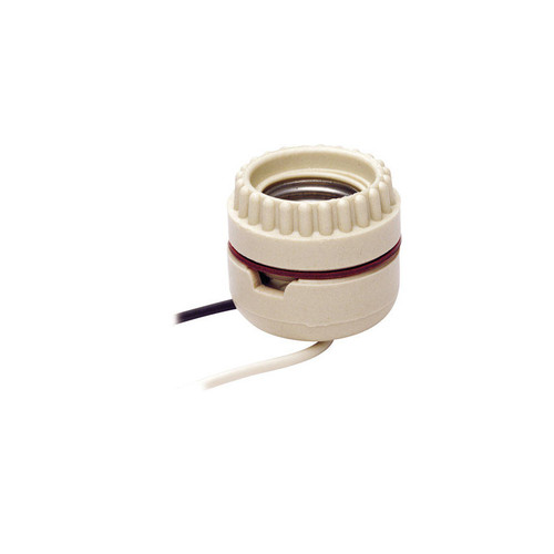 Ceiling Fixture Socket, Keyless, Porcelain - No. 008101-000