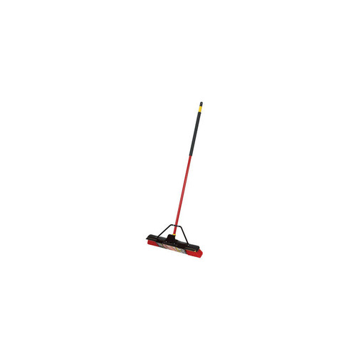 24" Quickie Manufacturing Push Broom, 2 In 1, 60" Handle - No. 00635SU 24" Quickie Manufacturing Push Broom, 2 In 1, 60" Handle - No. 00635SU