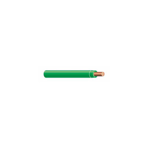THHN Building Wire 10/1, 30 Amp, Solid, Green, Sold by the Foot - No. 11599857 THHN Building Wire 10/1, 30 Amp, Solid, Green, Sold by the Foot - No. 11599857