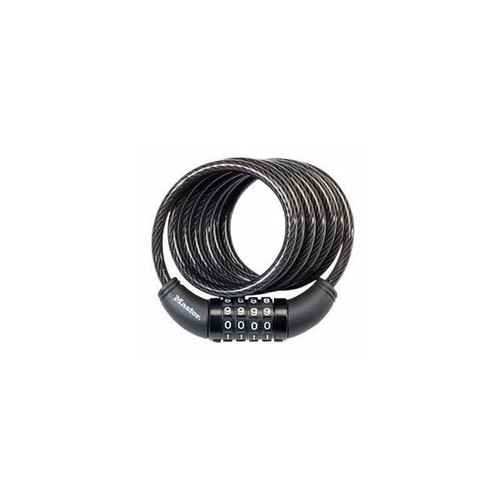 5/16" X 6 ft Combination Cable Lock - No. 8114D