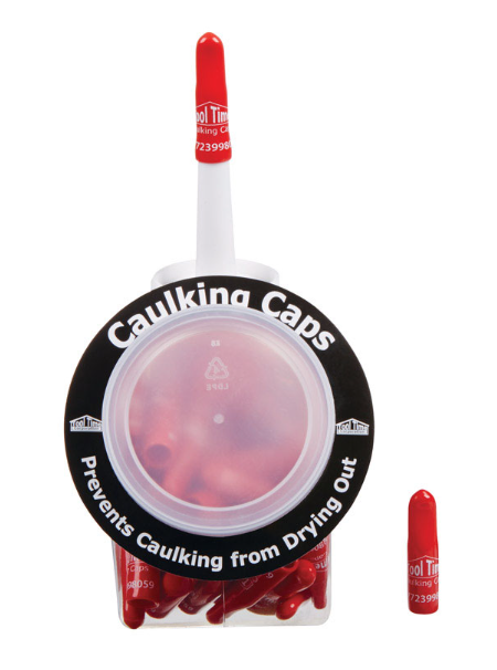 Tool Time™ Caulking Cap, Red - No. CC001