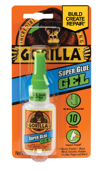 Gorilla® Super Glue Gel, 15 Grams - No. 7600104