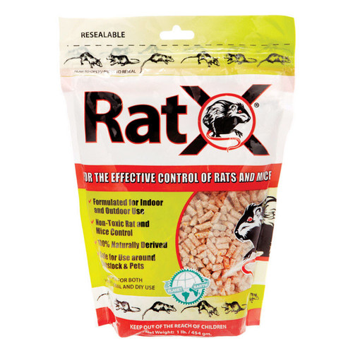 RatX Rodent Killer, Granules 1 lb - No. RX-01 RatX Rodent Killer, Granules 1 lb - No. RX-01