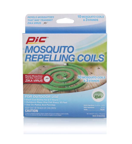 Mosquito Repelling Coil, 10/PK - No. C-10-12