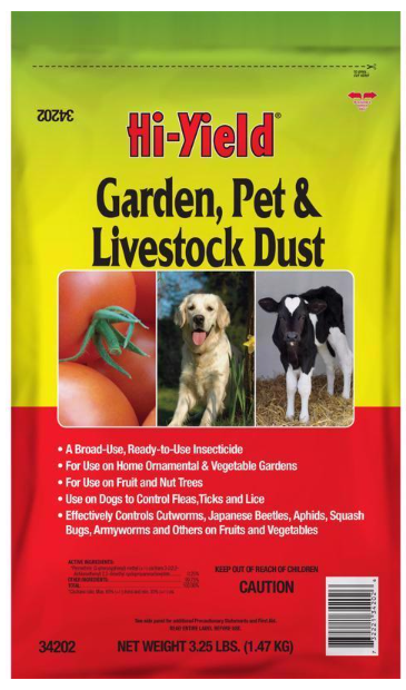 Garden, Pet and Livestock Dust Insect Killer 4 lb Bag - No. 7298722