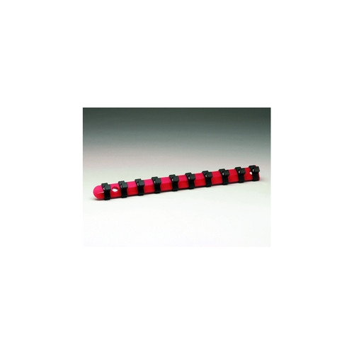 SAE Red Clip Rail, 10" Long, Less Clips - No. W010 SAE Red Clip Rail, 10" Long, Less Clips - No. W010