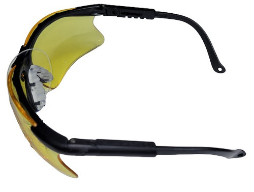 Scorpion Black/Amber Safety Glass - No. 16GB75 Scorpion Black/Amber Safety Glass - No. 16GB75