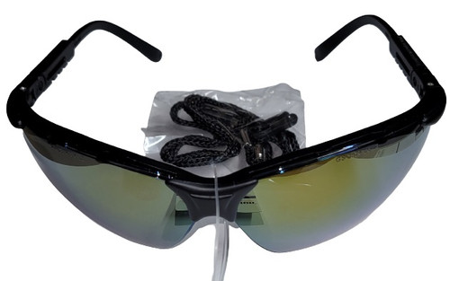 Scorpion Black/Red Mirror Safety Glass - No. 16GB1M Scorpion Black/Red Mirror Safety Glass - No. 16GB1M