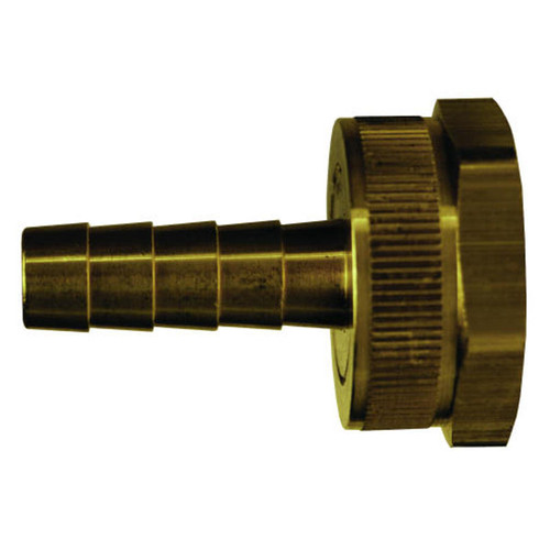 5/8" GHT Fitting, Hex Nut Machined Female with Swivel Nut - No. BCF75 5/8" GHT Fitting, Hex Nut Machined Female with Swivel Nut - No. BCF75