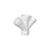 2" Double Wye, PVC DWV Schedule 40 - No. PVC006110800HA