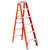 6 ft Fiberglass Ladder, Rating IA, 300 lbs - No. FS1506